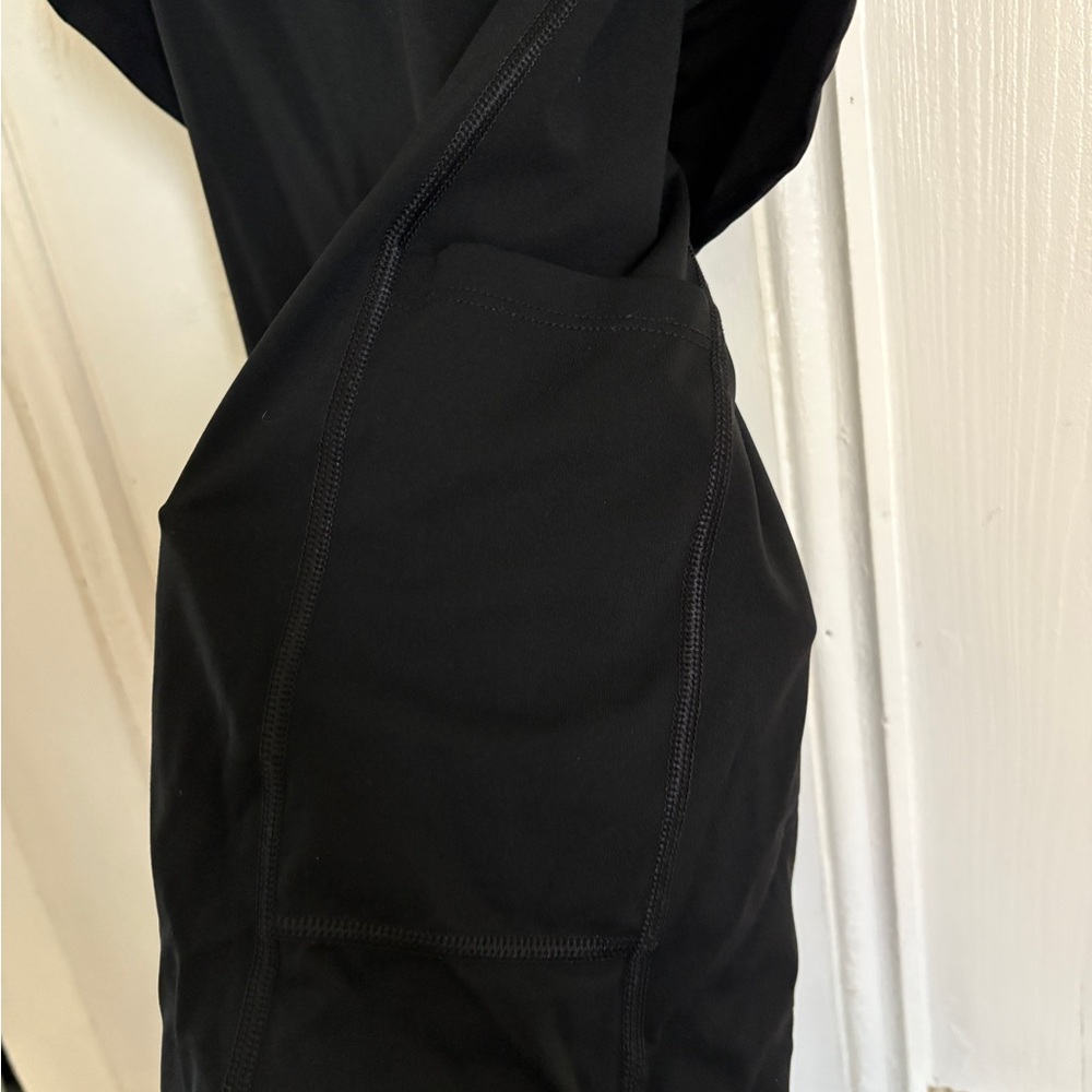Athletic Mini Dress with Built-In Shorts - Picture 6 of 7